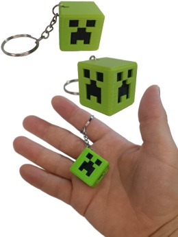 Breloczek Creeper Zawieszka Voxel