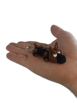 Breloczek Owczarek Niemiecki 3D