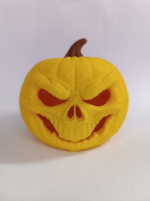 Dekoracja Figurka Lampion LED Halloween Dynia 3D