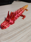 Figurka Smok Flexi z kolcami 3D