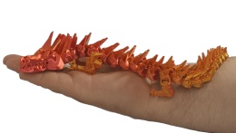 Figurka Smok Flexi z kolcami 3D