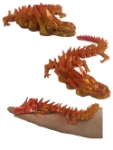 Figurka Smok Flexi z kolcami 3D
