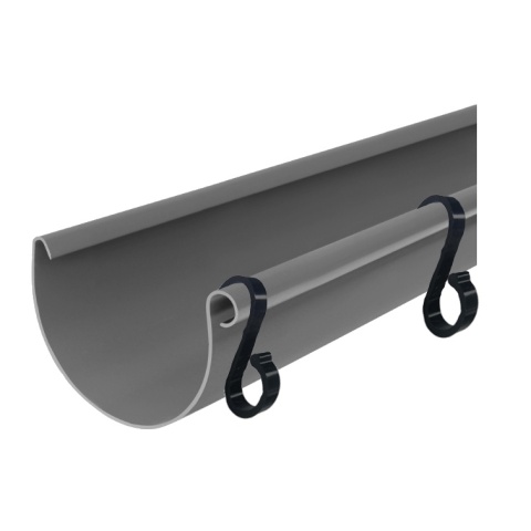 Haczyki Na Rynny Pod lampki LED Ozdoby Girlandy Czarne