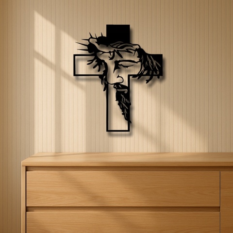 Krzyż Krzyżyk z Jezusem na ścianę