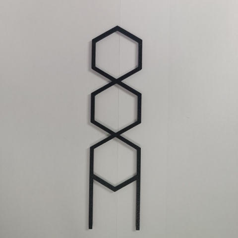 Podpórka Do Roślin Doniczkowych Plaster Miodu Pergola Drabinka 21cm