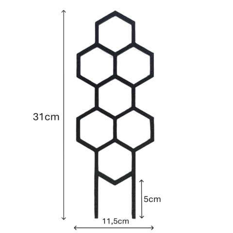 Podpórka Do Roślin Doniczkowych Plaster Miodu Pergola Drabinka