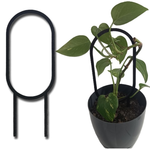 Podpórka do roślin Doniczkowych Okręgi Pergola Drabinka 21cm