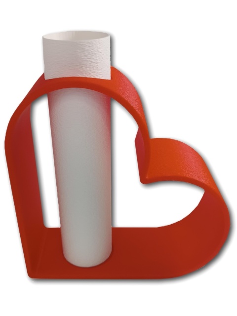 Wazon LOVE Serce Nowoczesny Dekoracyjny na Suche kwiaty LEGO 21cm