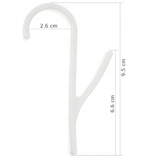 Wieszak Na Grzejnik Kaloryfer Łazienkowy Typu Drabinka Biały Czarny 4szt